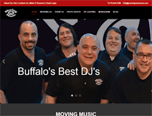 Tablet Screenshot of movingmusicwny.com